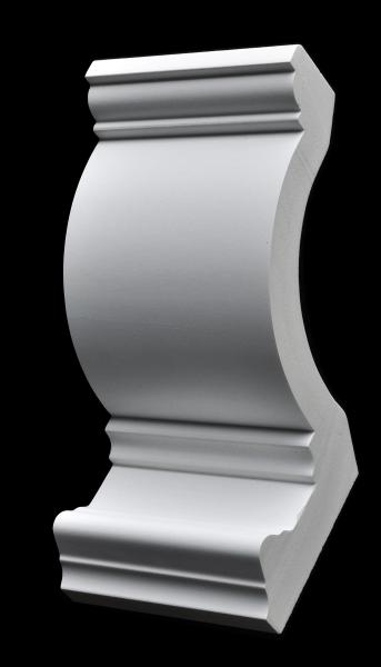 Licht 154 PU   15,4x12cm Stuckleiste für LED - klassisches Design - zeitlos schön